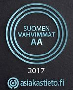 Suomen vahvimmat 2017 -logo