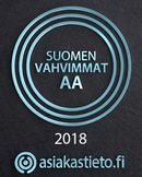 Suomen vahvimmat 2018 -logo